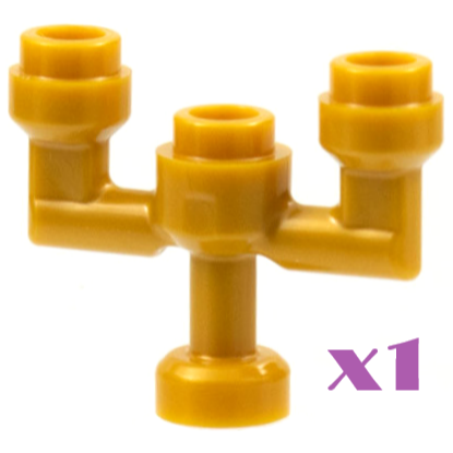 【Emily Mifigures】LEGO 樂高 全新未組 燭台 蠟燭 Candlestick，共7個零件-細節圖4