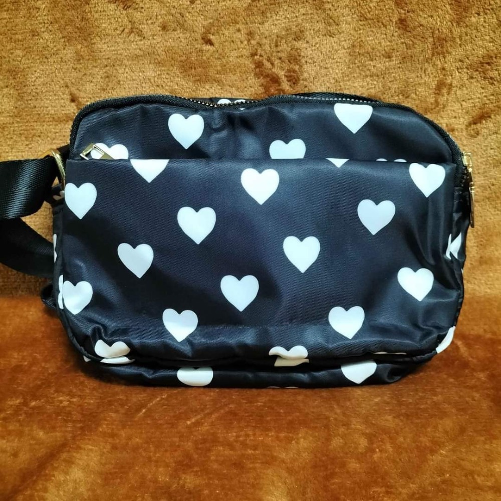 愛心老爺包-黑色-細節圖2