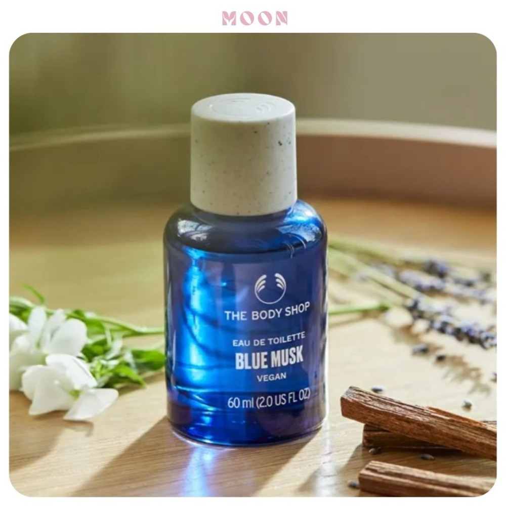 The Body Shop 湛藍麝香淡香水 EDT 60ml｜中性香氛 佛手柑 薰衣草 檀香 麝香 木質花香調-細節圖2