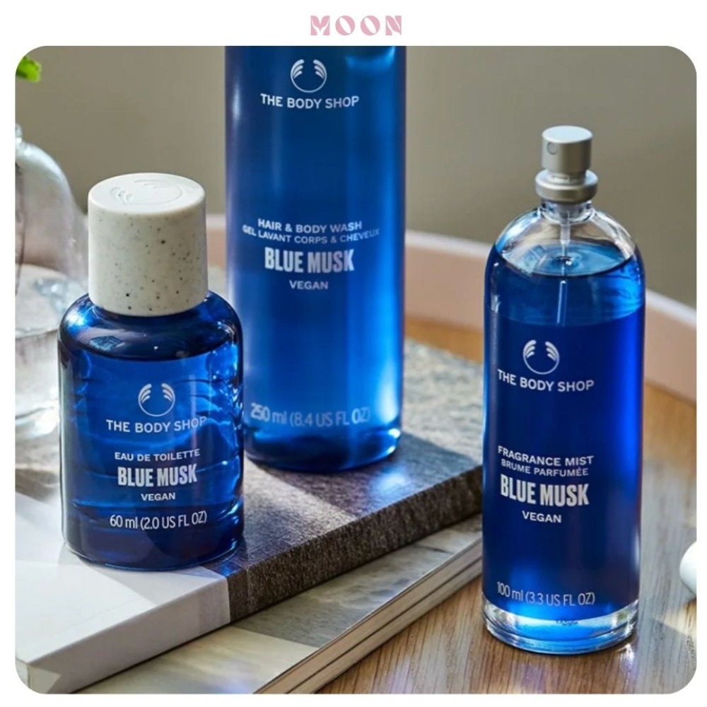 The Body Shop 湛藍麝香淡香水 EDT 60ml｜中性香氛 佛手柑 薰衣草 檀香 麝香 木質花香調-細節圖6