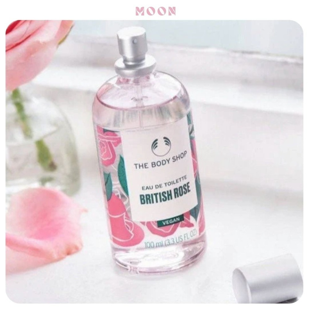 The Body Shop 英皇玫瑰香水 EDT 100ml｜皇家茶玫瑰 女香 淡香水 花香麝香 清新英倫風-細節圖3