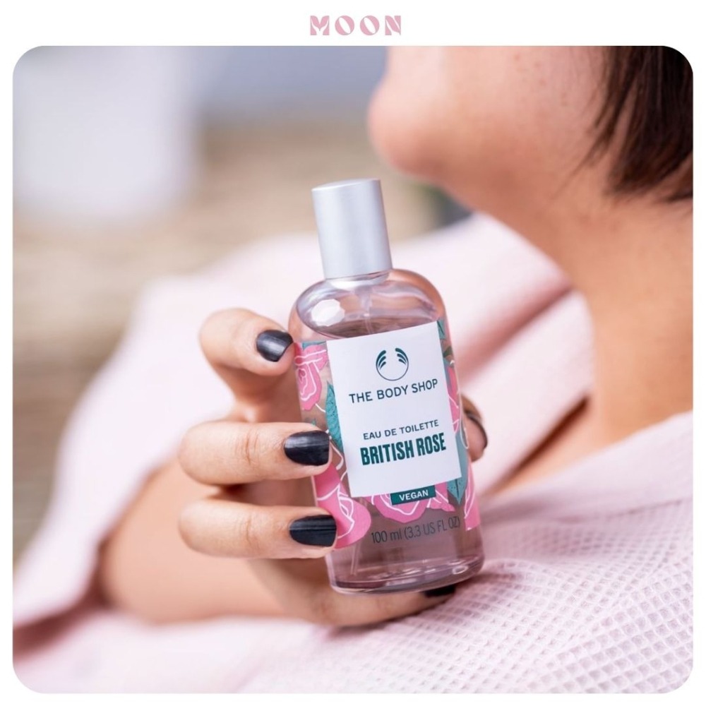 The Body Shop 英皇玫瑰香水 EDT 100ml｜皇家茶玫瑰 女香 淡香水 花香麝香 清新英倫風-細節圖4