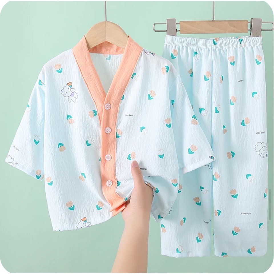 兒童日式開衫套裝-規格圖1