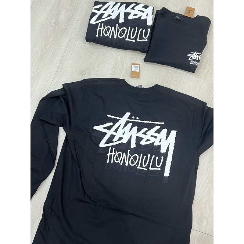 【現貨】夏威夷限定 STUSSY HONOLULU 短袖 長袖 帽T 穿搭 夏威夷 限定款-細節圖5