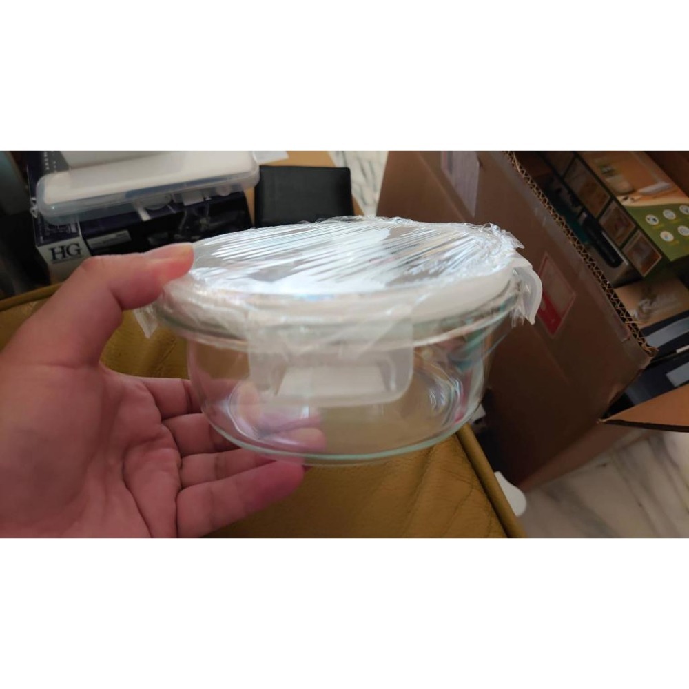 SNOOPY 史努比圓形微波保鮮盒(約620ml)-細節圖5