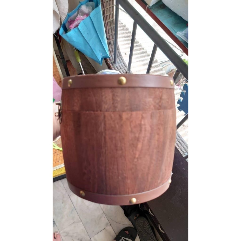 趣味造型~木桶存錢筒、收納桶-細節圖3