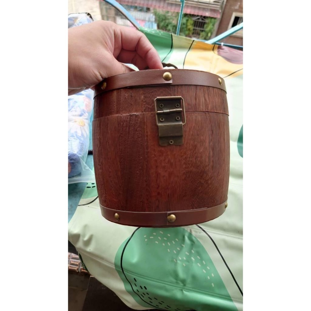 趣味造型~木桶存錢筒、收納桶-細節圖4