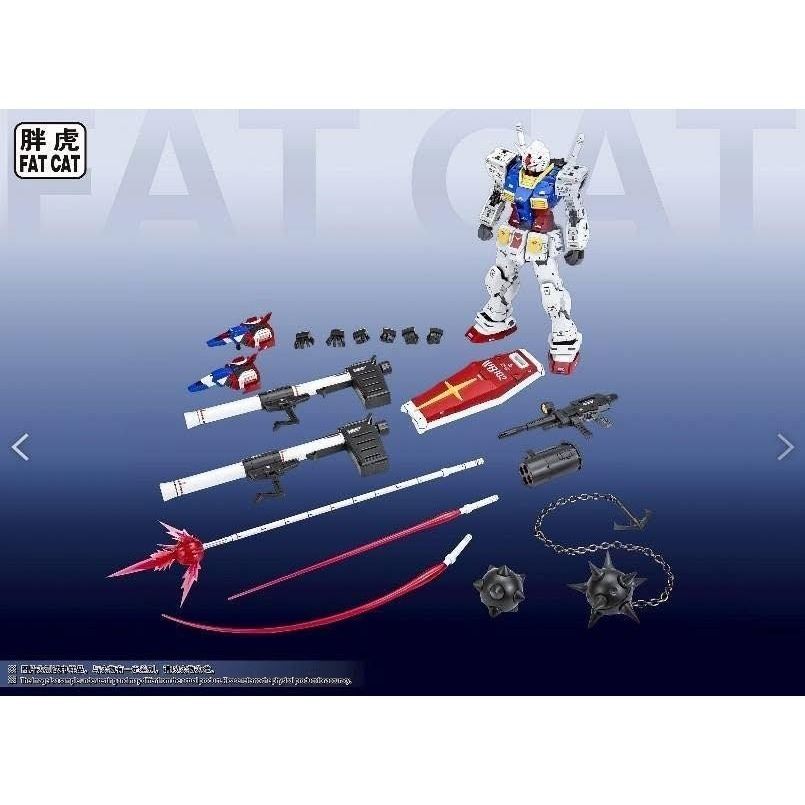 胖虎模型 倍化系列 1/100 RG 2.0 RX-78-2鋼彈 初鋼 阿祖 元祖-細節圖5