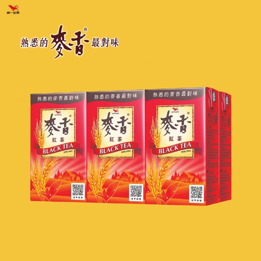 【躍牛小舖】統一 麥香紅茶 麥香奶茶300ml 6入組 麥香 紅茶 奶茶-細節圖4