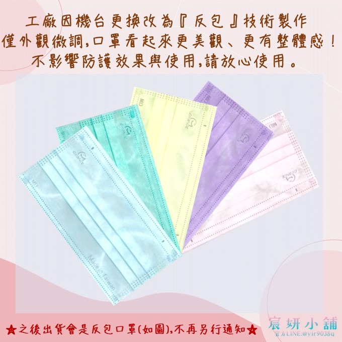 MIT格安德成人平面醫用口罩-素色系列50入盒裝-細節圖2