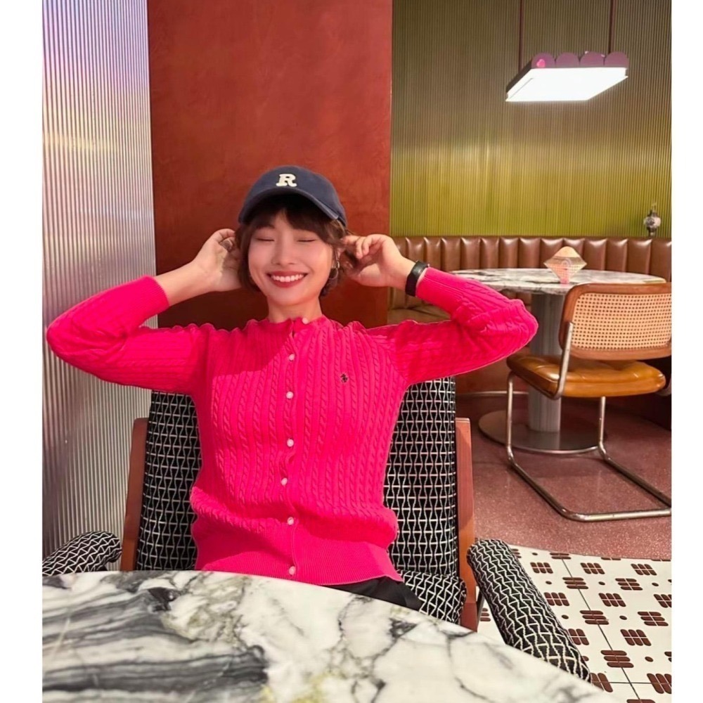 Polo Ralph Lauren 女青年小馬麻花針織開扣棉質外套 (美國RL官網購入)-細節圖7