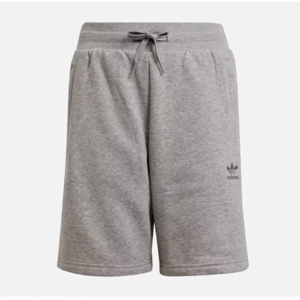 adidas 青年中性款柔軟棉質休閒運動短褲 - L (男女皆可穿)-細節圖5
