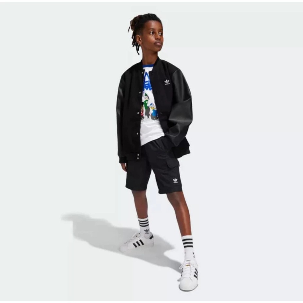 Adidas 青年款工裝短褲 XL (男女皆可穿)-細節圖3