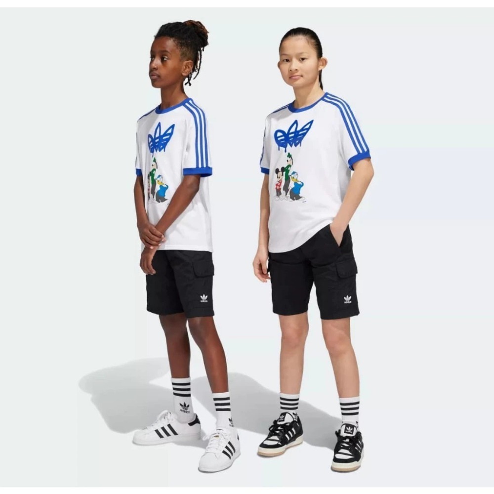 Adidas 青年款工裝短褲 XL (男女皆可穿)-細節圖4