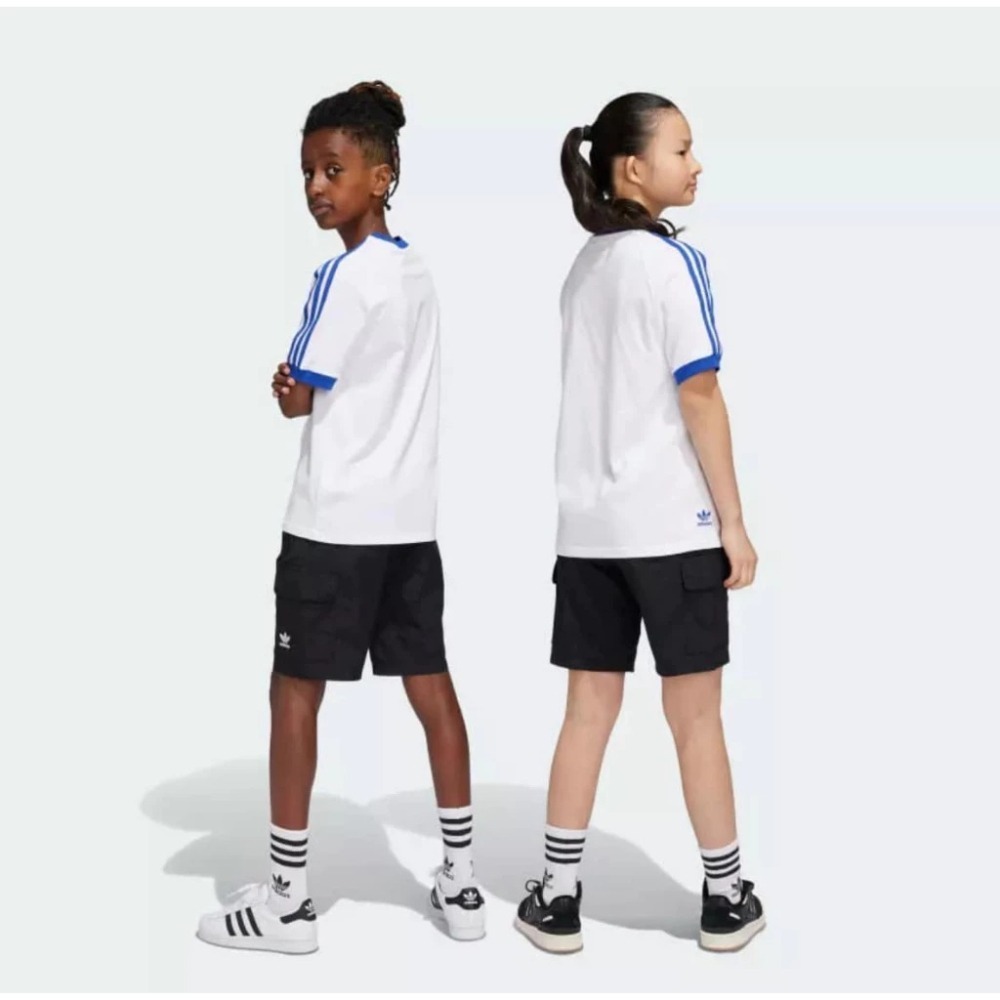 Adidas 青年款工裝短褲 XL (男女皆可穿)-細節圖5