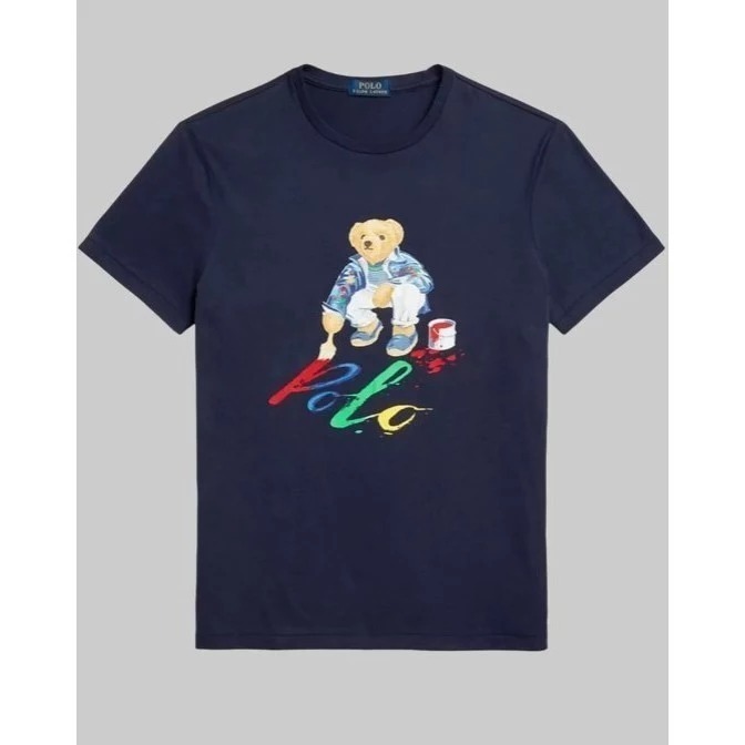 【現貨】 RL Polo 熊 Bear 短袖T 男青年版 女大人可穿-細節圖2