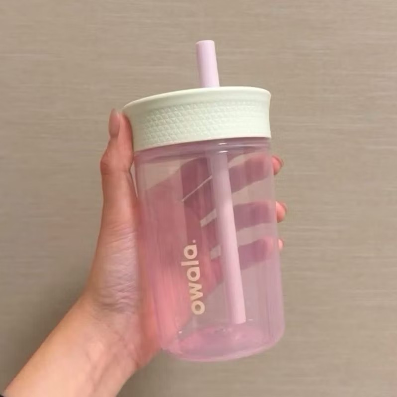 【現貨】 ❤️‍🔥 Owala 防漏吸管水杯 450ml - 熱銷🦄獨角獸粉-細節圖7