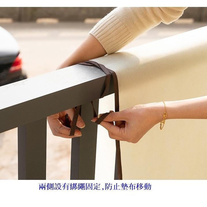 曬被墊子 加厚無紡布曬被墊子 晾曬墊 欄桿棉被隔臟墊 陽台曬被子神器-細節圖3