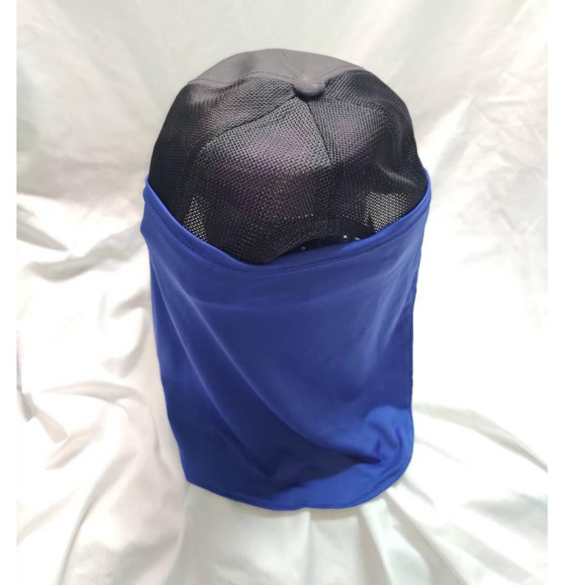 防曬遮脖遮頸帽子頭套 脖套護頸 可配合棒球帽 帽子透氣面罩(不含帽子)-細節圖2