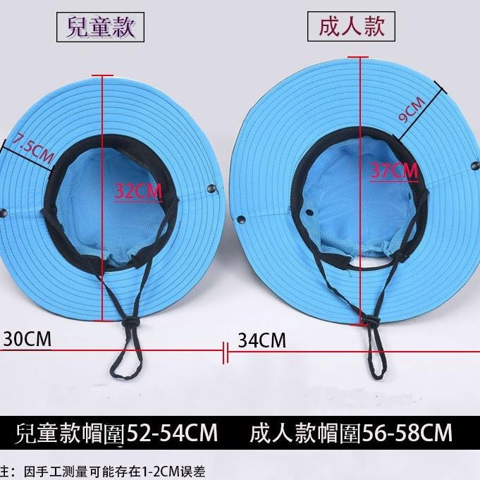 遮陽帽漁夫帽 奔尼帽牛仔帽 雙色帽戶外漁夫帽 迷彩帽 太陽帽 釣魚帽 男女登山露營-細節圖4