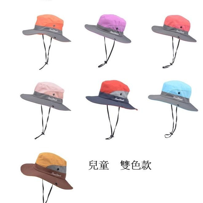 遮陽帽漁夫帽 奔尼帽牛仔帽 雙色帽戶外漁夫帽 迷彩帽 太陽帽 釣魚帽 男女登山露營-細節圖5