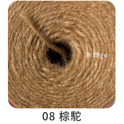 天然黃麻線◍ 110g-規格圖8