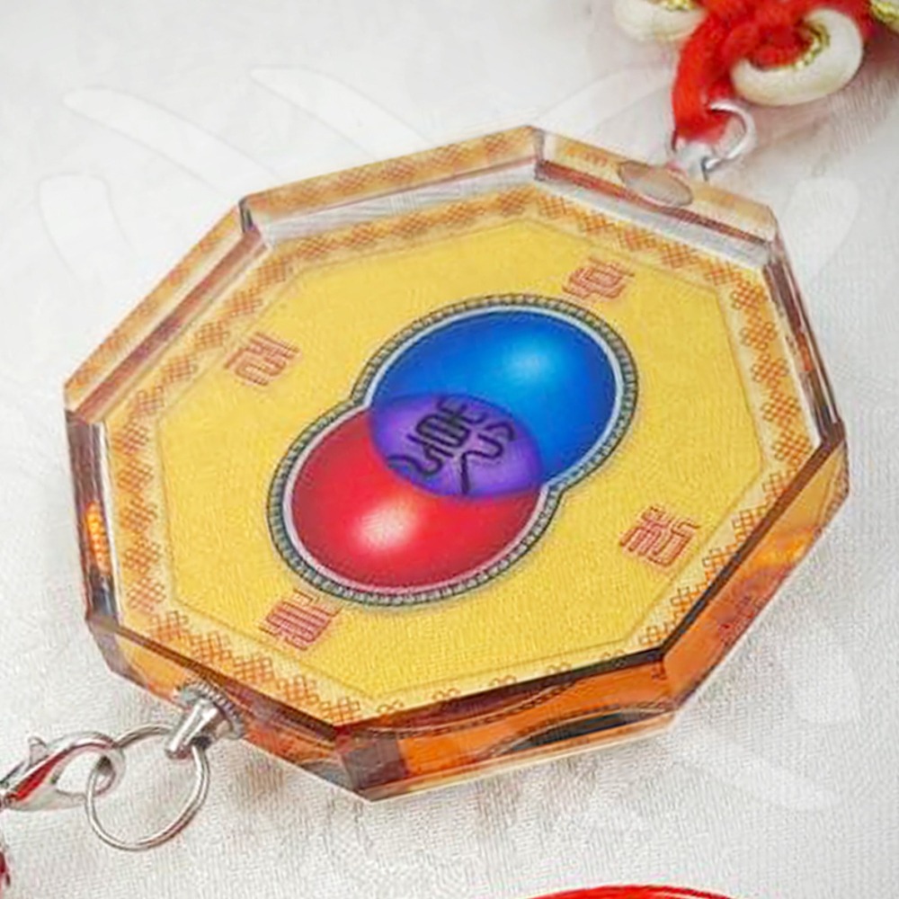 易經 - 水晶[元亨利貞 陰陽交感 避煞掛飾] 各種生活空間、不需修改格局、避煞、避險、車關、遠行、入厝-細節圖3