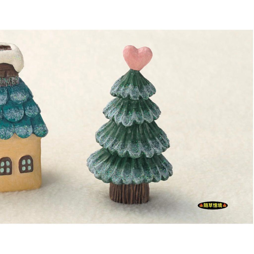 （高品質樹脂） 愛心 聖誕樹 聖誕物語 聖誕 聖誕節 創意zakka 樹脂 園藝 樹脂擺件-細節圖3