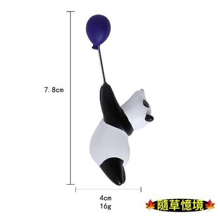 （高品質樹脂磁鐵）3D 立體彩色氣球 熊貓 氣球熊貓 樹脂 磁鐵 磁貼 DIY 飾品 冰箱貼-細節圖4