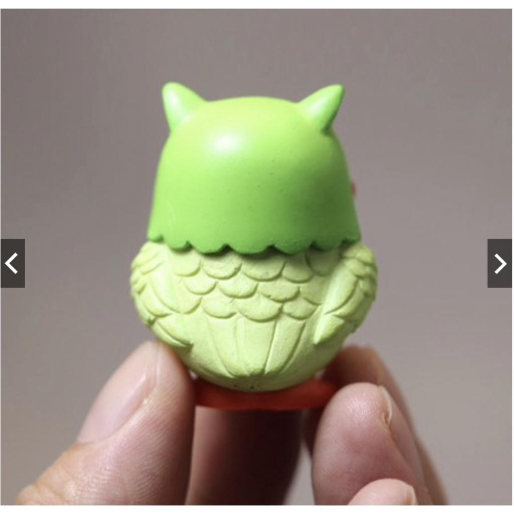 4入 貓頭鷹 大眼貓頭鷹 仿真動物 情侶手辦 公仔玩偶小清新微景觀園藝造景公仔-細節圖3