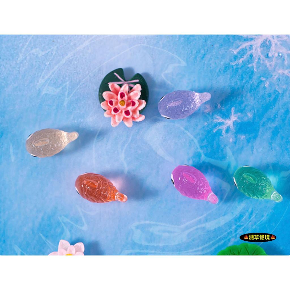 （五彩夜光）迷你 夜光魚 大頭魚 魚兒 小魚 魚 熱帶魚 微景觀 裝飾品 苔蘚 魚缸 造景 樹脂 擺件-細節圖7