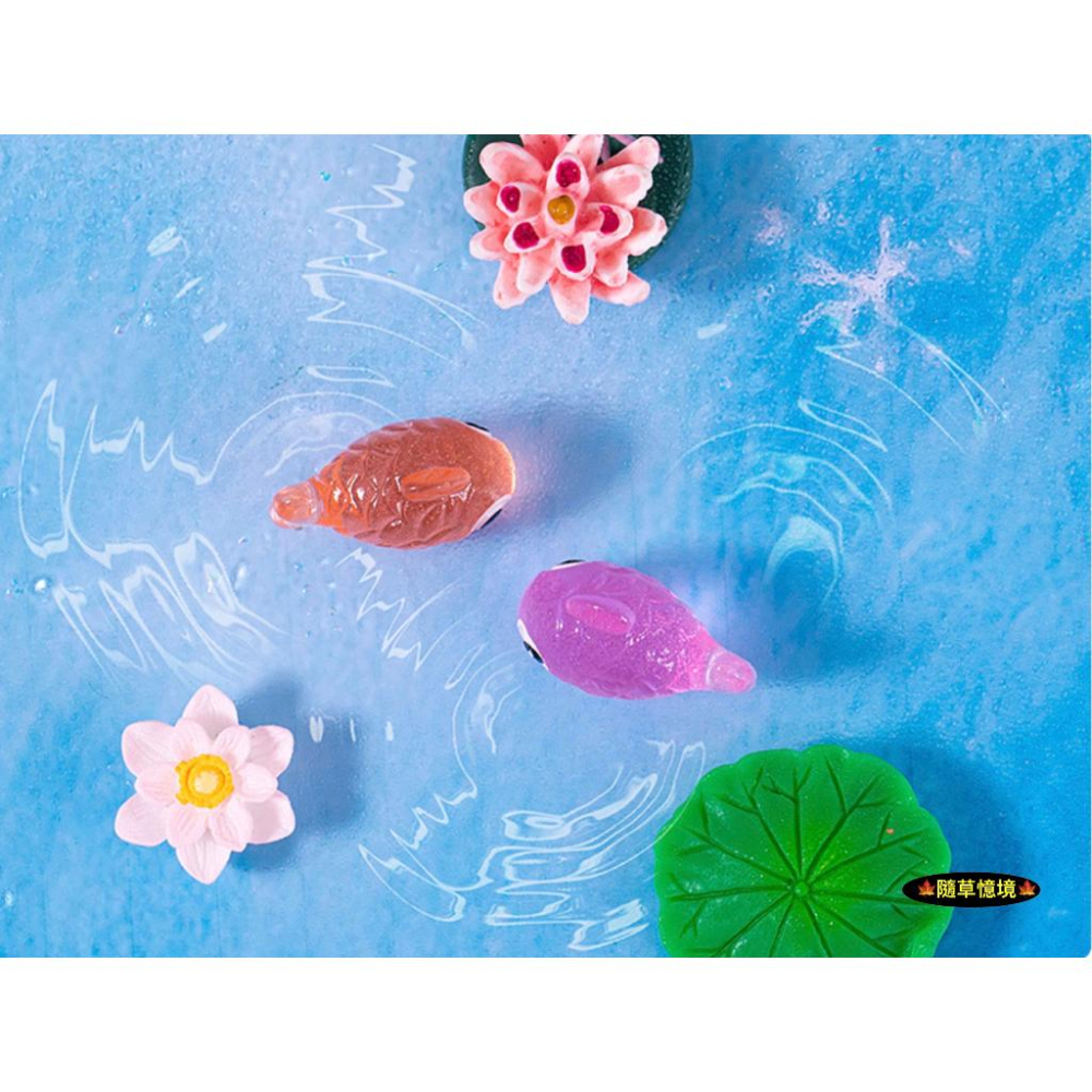 （五彩夜光）迷你 夜光魚 大頭魚 魚兒 小魚 魚 熱帶魚 微景觀 裝飾品 苔蘚 魚缸 造景 樹脂 擺件-細節圖8