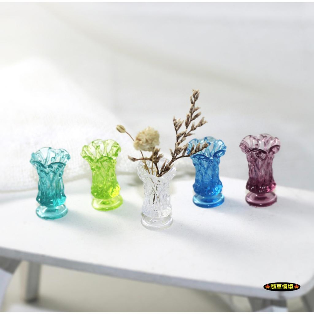 迷你仿真 花瓶 超市場景 插花 花瓶 F126 娃娃屋 袖珍 食玩 微縮場景 微景觀 模型-細節圖3