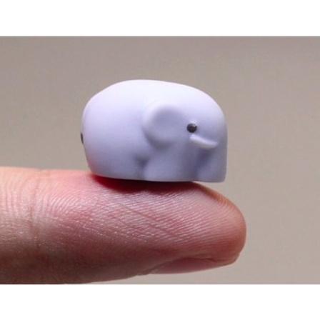 （磁鐵）卡通Q版 迷你版小號 冰箱貼 磁貼 大象 小象 象 模型 擺件-細節圖4