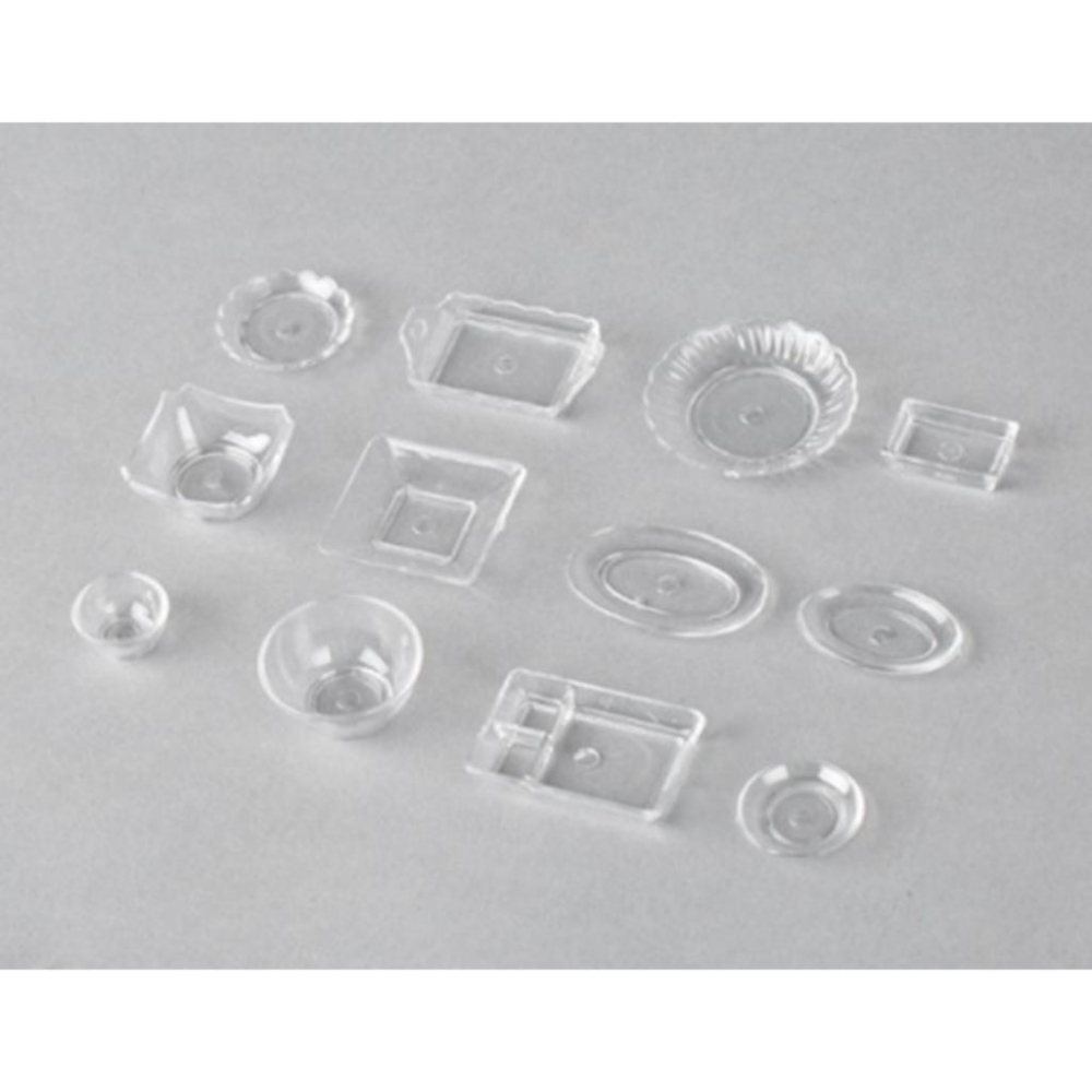 （全套12款入）迷你仿真 碗 碟 盤 壽司盤 拉麵碗 盤子 碟子 日式 韓風  食玩 微縮場景 微景模型-細節圖2