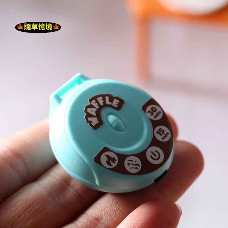 （可換造型）迷你仿真 小熊 鬆餅 鬆餅機 烤面包機 電烤箱 BJD 袖珍 早餐 食玩 廚房 微縮場景 微景觀 模型-細節圖6