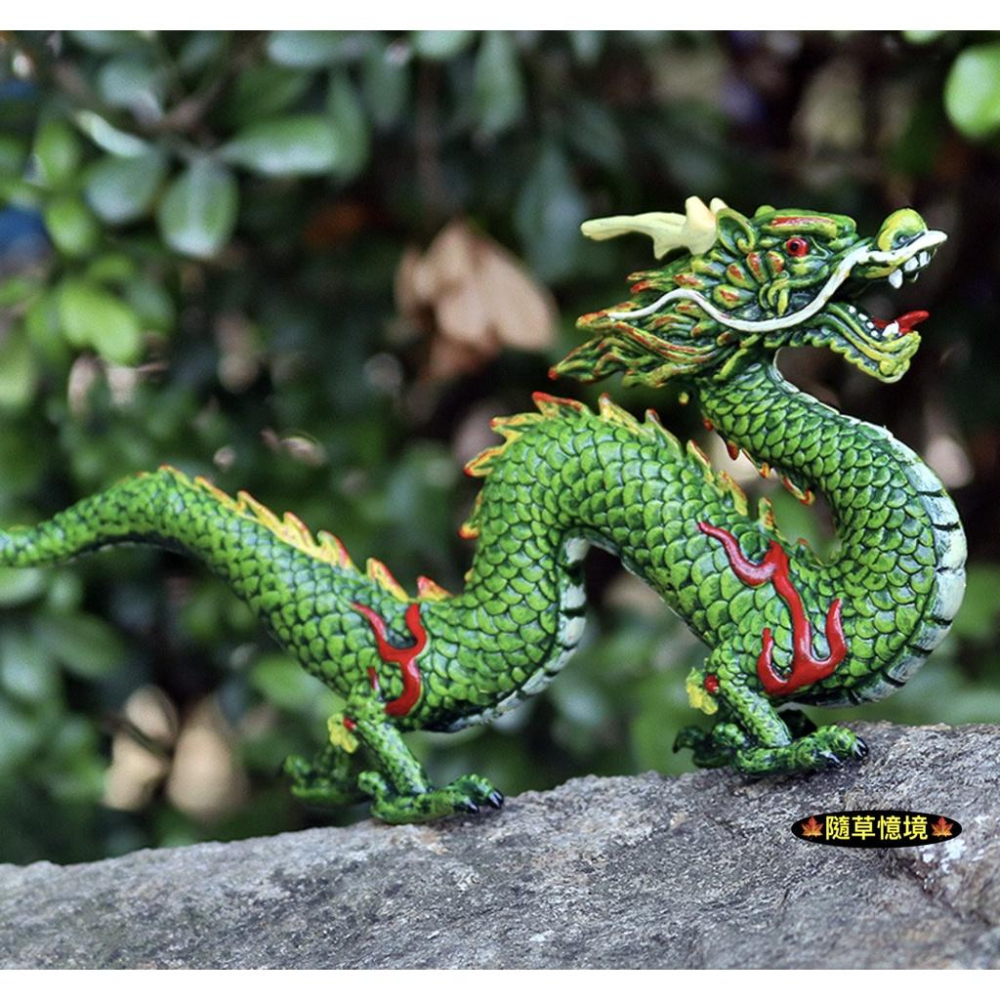 （5色）仿真 中國龍 龍的傳人 東方 神話 神獸 傳說 神龍 吉祥 青龍 龍 動物 模型 兒童 益智 SPG-細節圖8