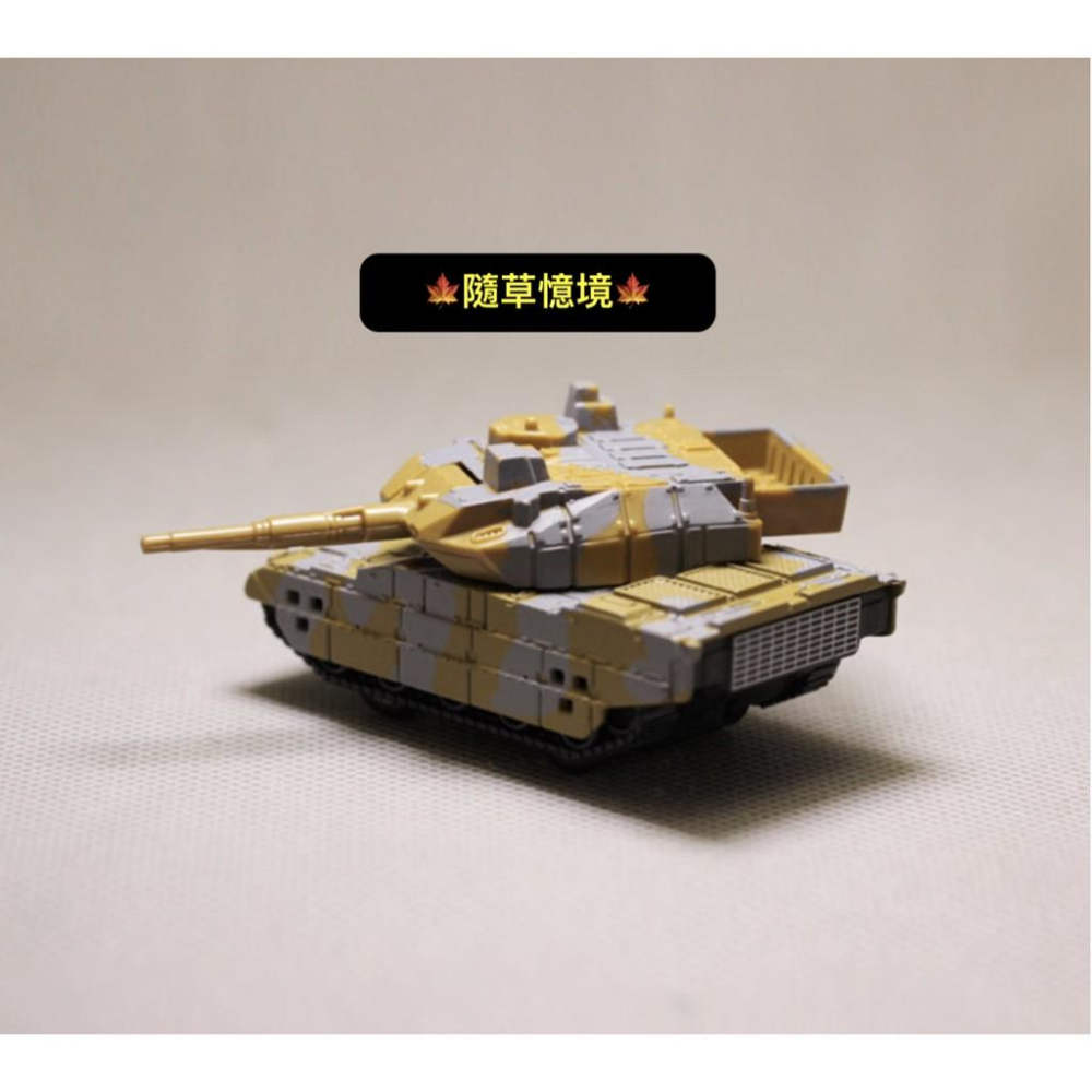 （4款合金回力）全新散貨 仿真 軍事 戰車 玩具 沙漠風暴 坦克 合金 微縮模型  帶回力 玩偶擺件-細節圖3