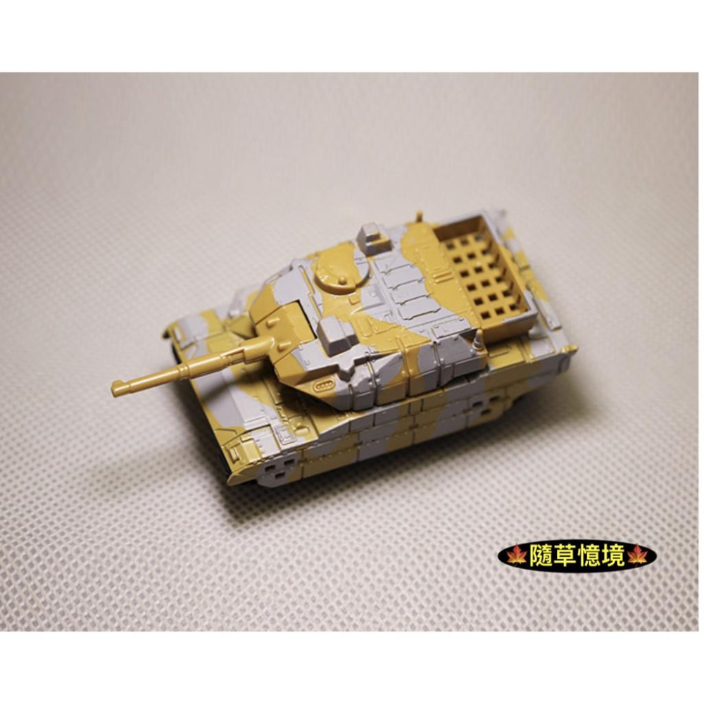 （4款合金回力）全新散貨 仿真 軍事 戰車 玩具 沙漠風暴 坦克 合金 微縮模型  帶回力 玩偶擺件-細節圖6