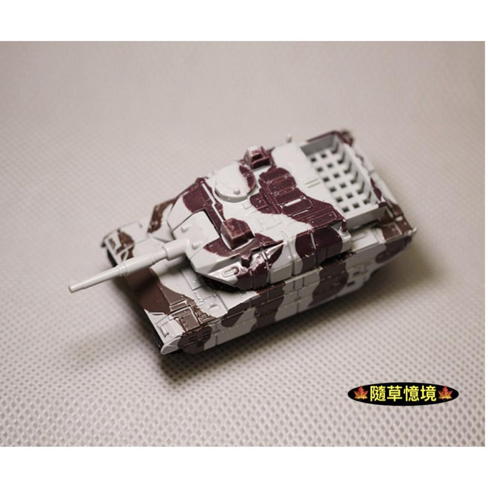 （4款合金回力）全新散貨 仿真 軍事 戰車 玩具 沙漠風暴 坦克 合金 微縮模型  帶回力 玩偶擺件-細節圖7