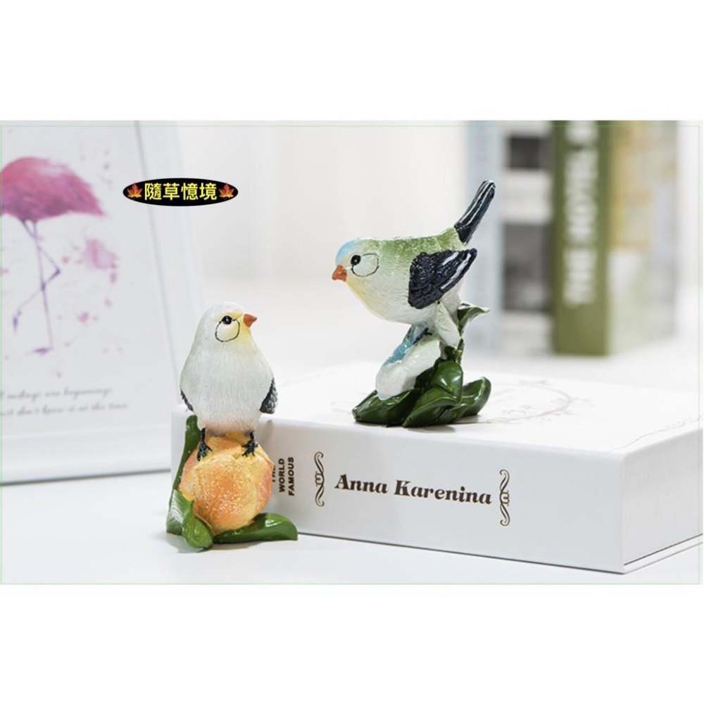 （5款大號）吉祥 麻雀小鳥 眼鏡鳥 家居 園藝 鳥類 動物 擺件 樹脂工藝 桌面裝飾品 擺件 生日禮物-細節圖8