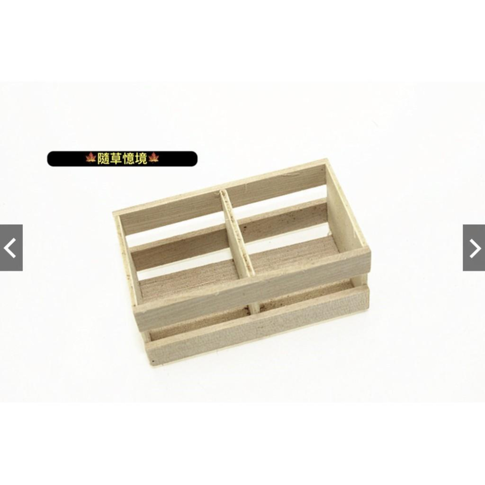 （手工木造）D281 迷你 木架 木盒 置物架 酒瓶架 微縮模型 食玩模型 微縮場景-細節圖4