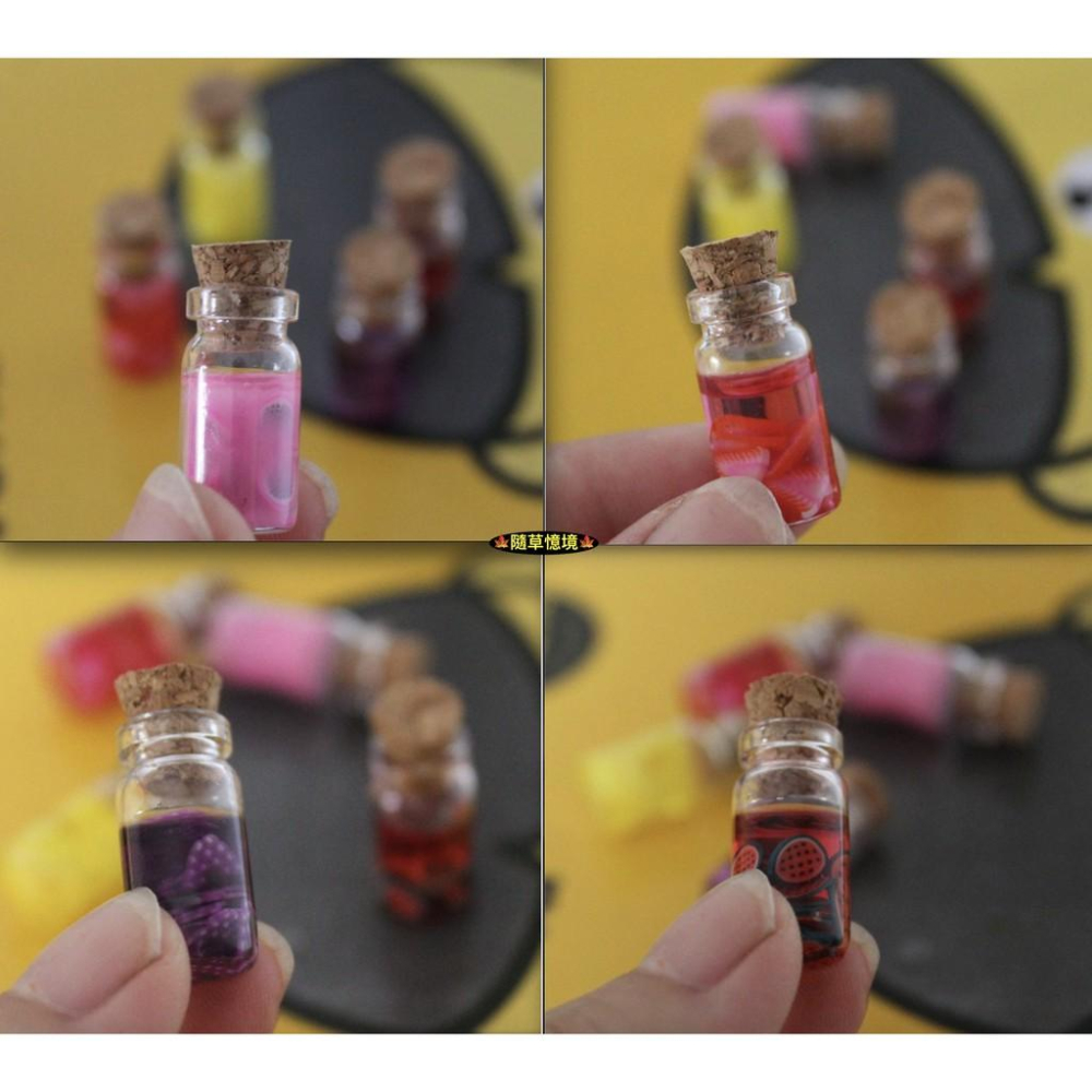（可開蓋）5款 迷你 玻璃 果醬 醃製 水果 玻璃罐 玻璃瓶 食玩 模型 微縮場景 微景模型 擺件-細節圖4