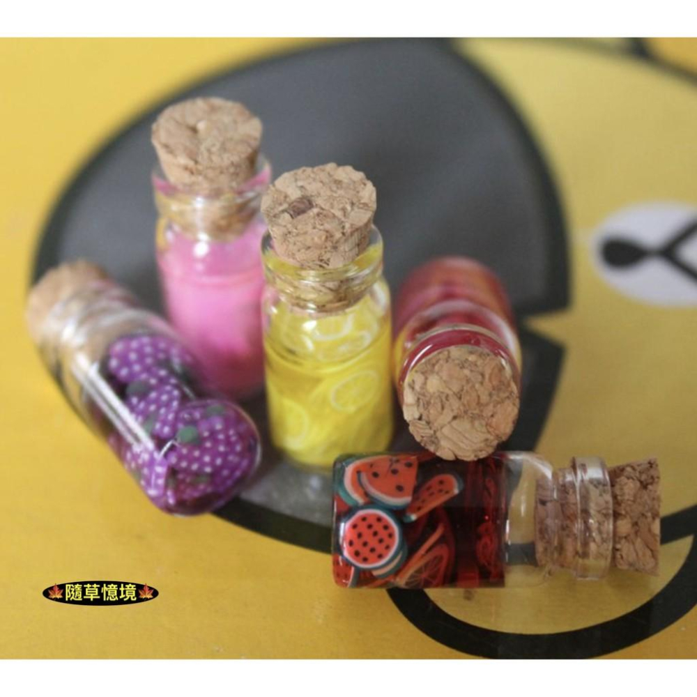 （可開蓋）5款 迷你 玻璃 果醬 醃製 水果 玻璃罐 玻璃瓶 食玩 模型 微縮場景 微景模型 擺件-細節圖7