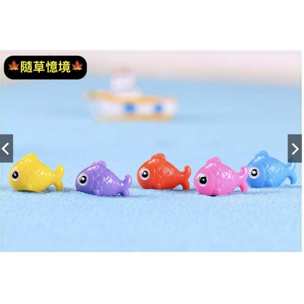 4款 五彩魚 魚 小魚 卡通魚 彩色魚 熱帶魚 海魚 魚缸裝飾 地中海風格 樹脂擺件 微景觀擺件 創意裝飾擺件-細節圖5