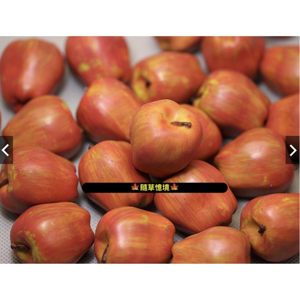 （1入/3入） 仿真微縮模型 小號 水果 紅蘋果 青蘋果 蘋果 apple 食玩 蘋果 實心 場景擺件 玩具-細節圖6