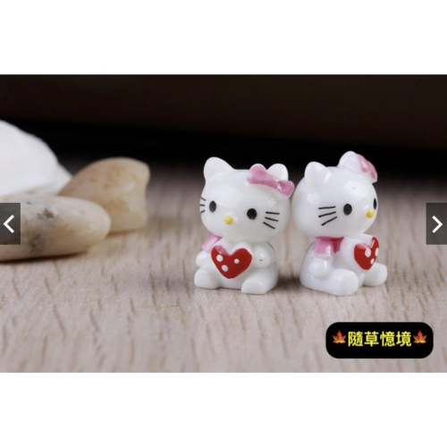 （1入/3入）可愛 貓咪 貓 抱愛心 小貓 樹脂 公仔 動物玩具公仔 動物卡通動漫