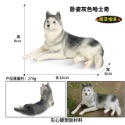 （4款高品質畫工）仿真 哈士奇 小狗 狗狗 名犬 動物模型 野生動物 兒童玩具 益智 公仔 SPG-規格圖11