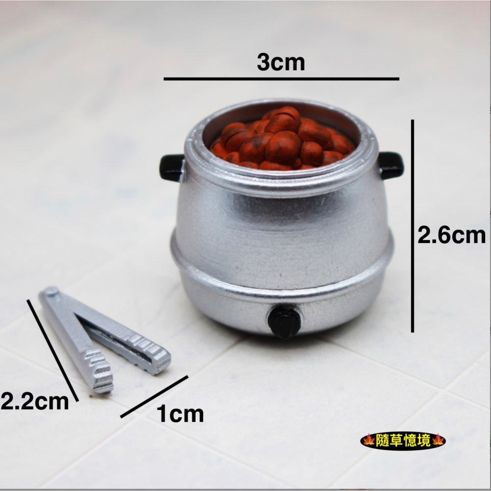 （全套）迷你仿真 茶葉蛋 雞蛋 蛋鍋 煲湯鍋 超商 便利商店 場景 娃娃屋 袖珍 食玩 微縮 微景觀 模型-細節圖2