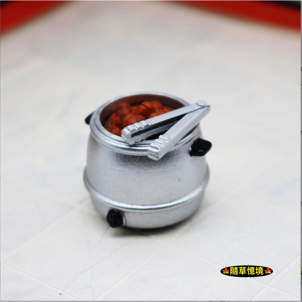 （全套）迷你仿真 茶葉蛋 雞蛋 蛋鍋 煲湯鍋 超商 便利商店 場景 娃娃屋 袖珍 食玩 微縮 微景觀 模型-細節圖3